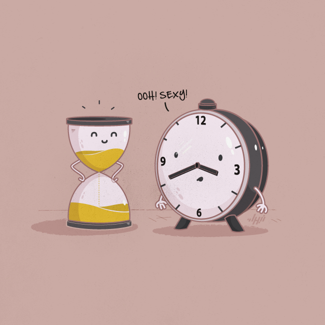 2-funny-cool-illustrations-chicquero-clock.png
