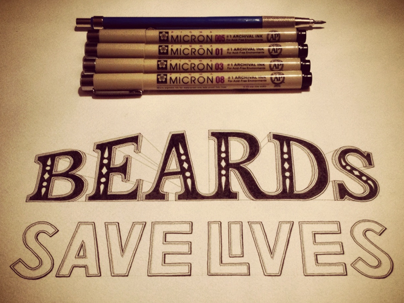 hand-lettering-quotes-artsy-quotations-chicquero-beards-save-lives.png